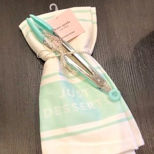 Kate Spade “Just Desserts” Kitchen towel set